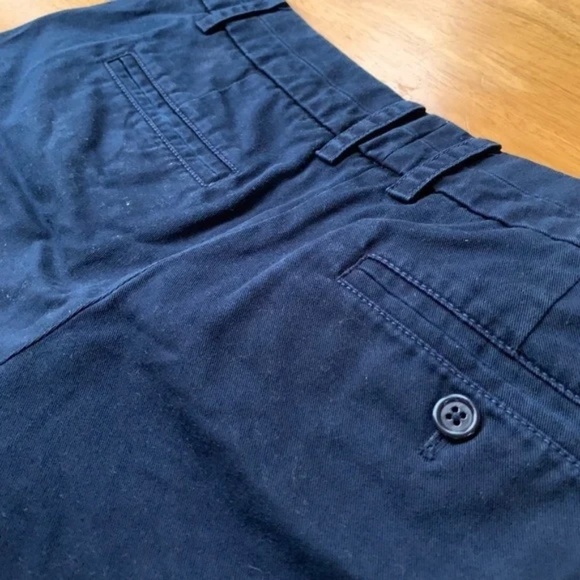 J.Crew Mercantile Chino Classic Blue Navy Spring Summer Shorts, Size M - Picture 4 of 11
